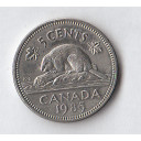 1985 - CANADA 5 cents Nickel Castoro Circolato in buona condizione